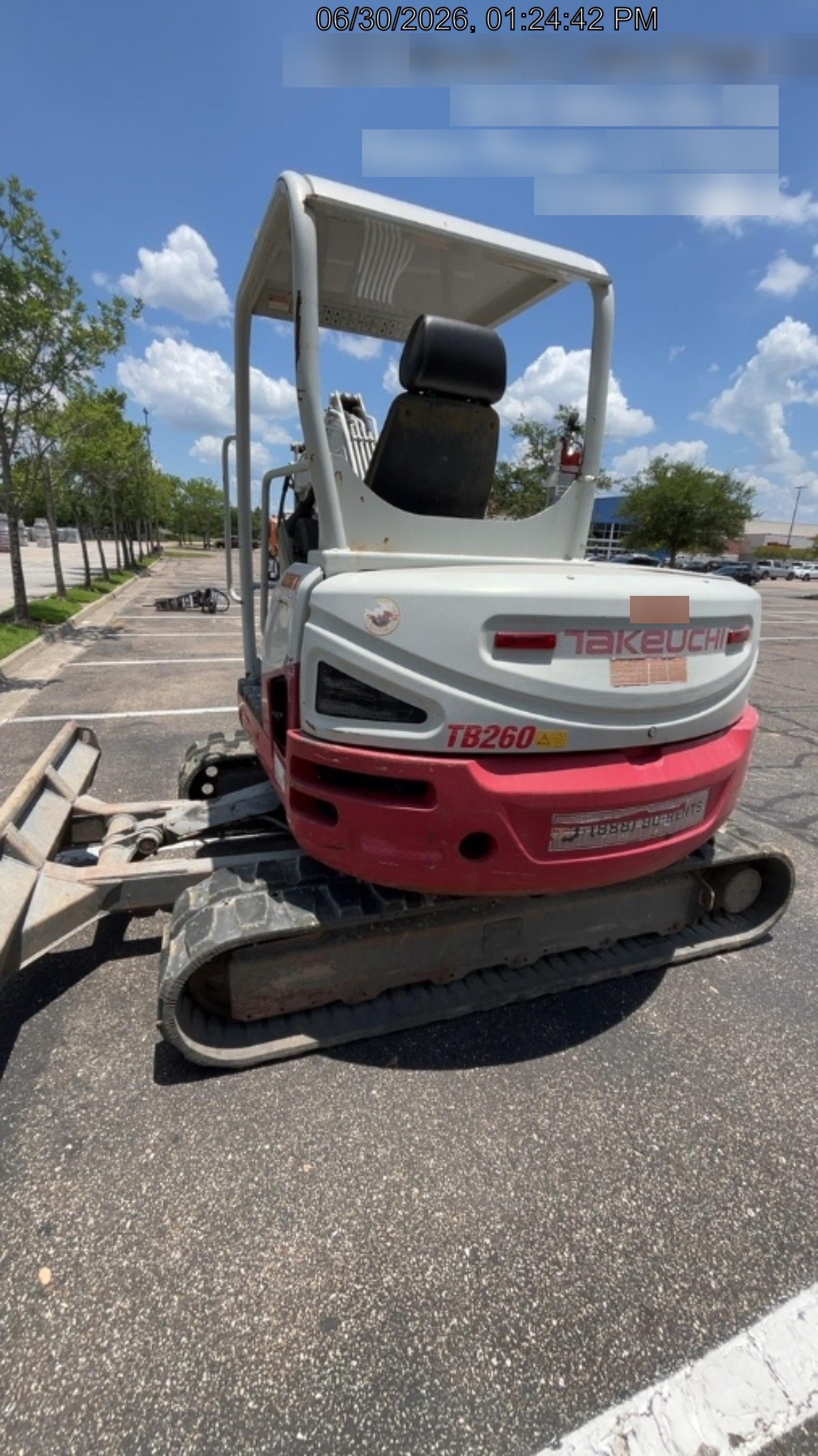 2019 TAKEUCHI TB260