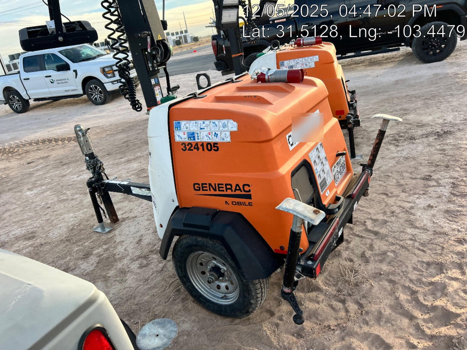 2023 Generac MLT2 Diesel, Flex Switch 120V Input, Powerzone Controller, (4) 320W LED Lights, 4kW Generator, 39.9 Gal Fuel Tank, 2" Ball, T3