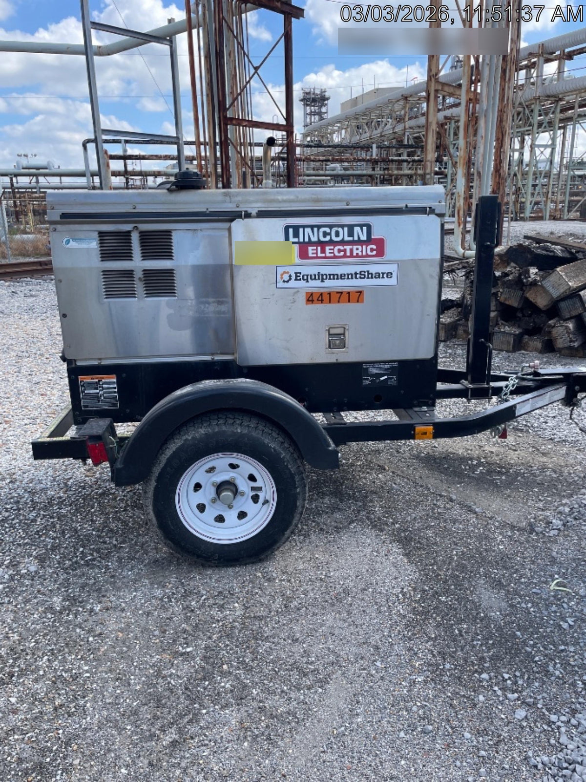 2024 Lincoln Electric LE400 Kubota V1505, Trlr, Cable Rack, Light Kit, ES Decals, T3