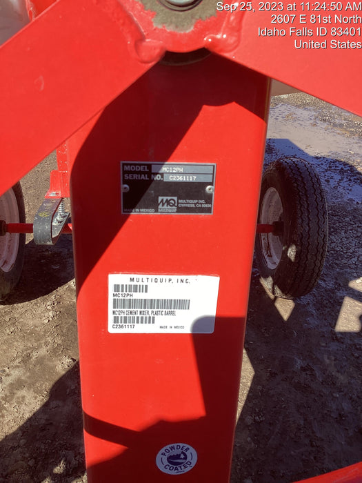 2023 MULTIQUIP MC12PH