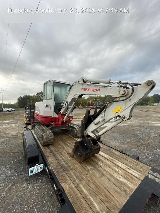 2020 Takeuchi TB235-2CR Cab/Heat/Air, Rubber Tracks, Manual TAG QC