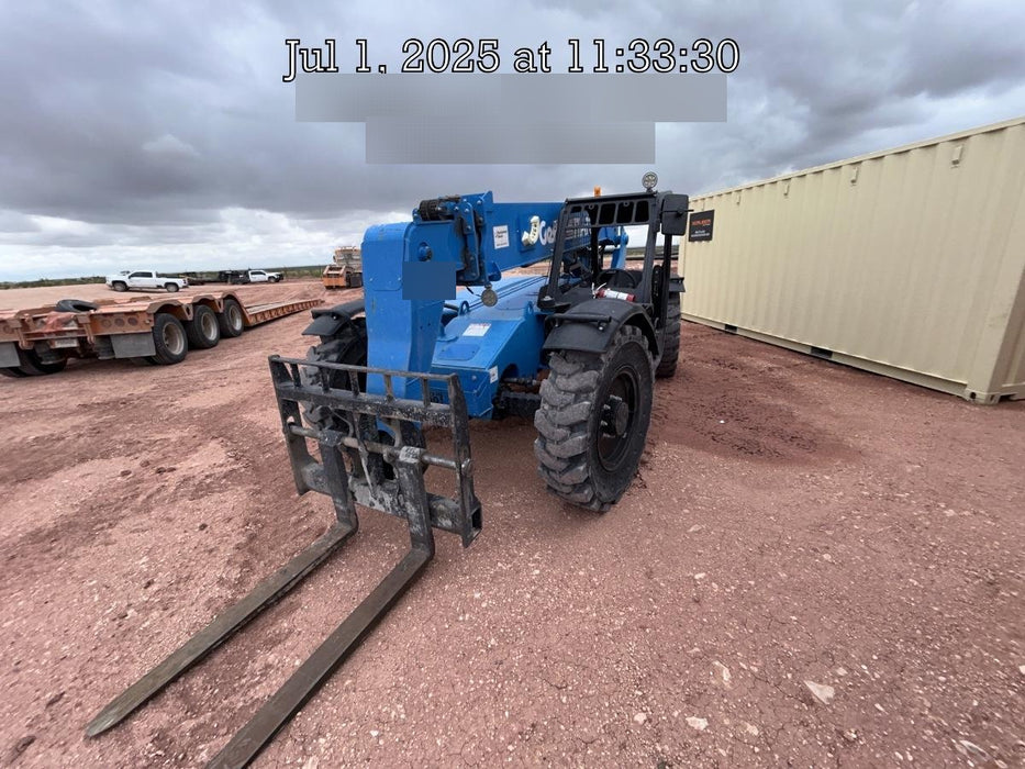 2018 Genie GTH-636 Genie GTH-636 w/Open ROPS, Work Lights, Solid Tires, RH Cab Mesh, Beacon, 48" Carriage and Forks