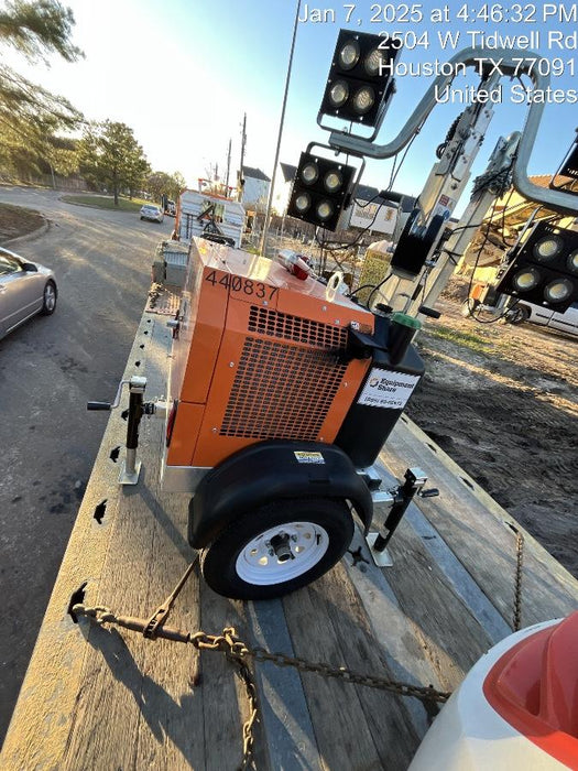 2024 Wanco WLTT-4MM4K Diesel, Deep Sea Controller, Shore Power Plug, Auto Start, (4) 350W LED Floodlights, 4kW Generator, 60 Gal Fuel Tank, 2" Ball, T3