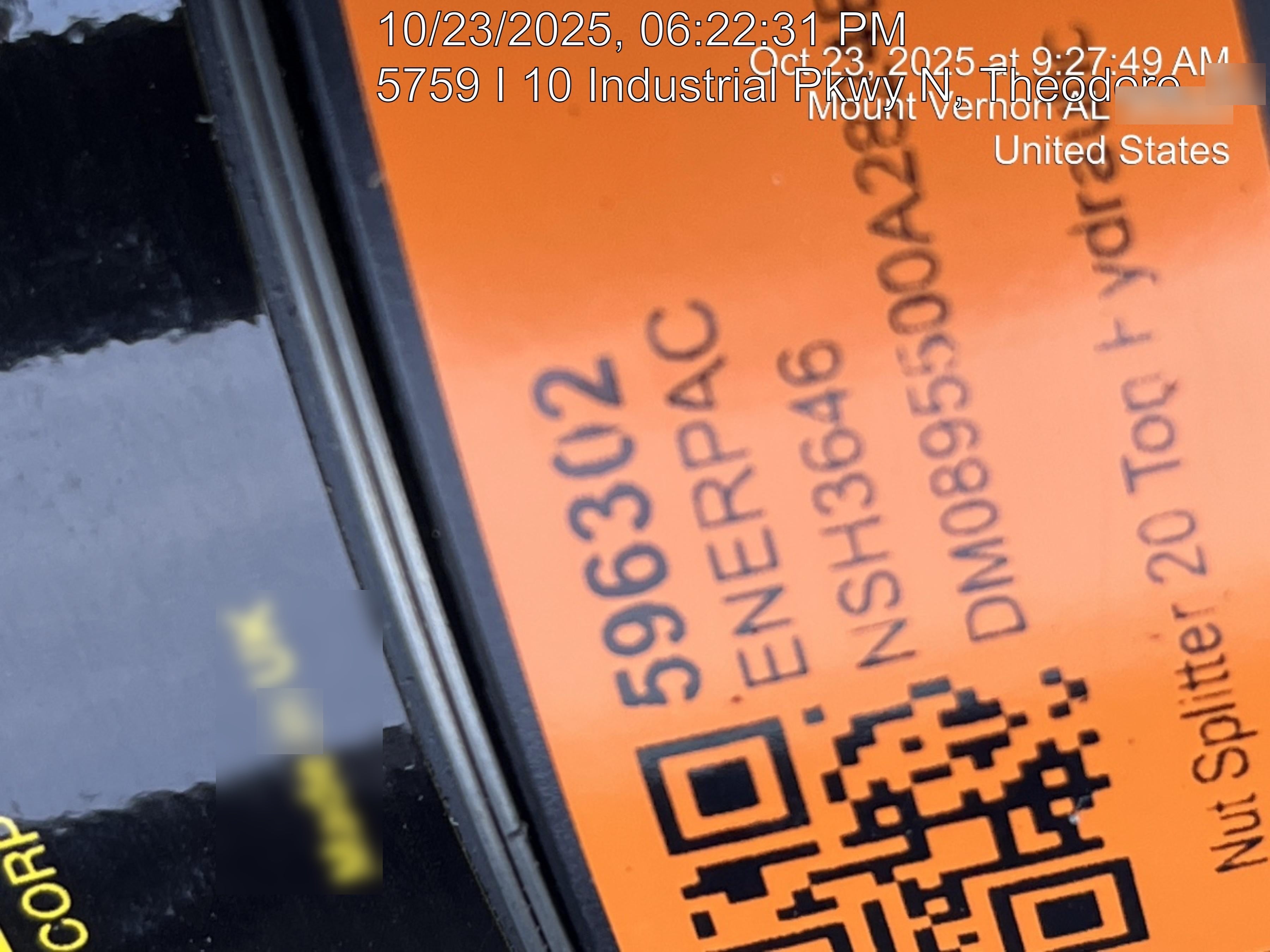 2025 ENERPAC NSH3646