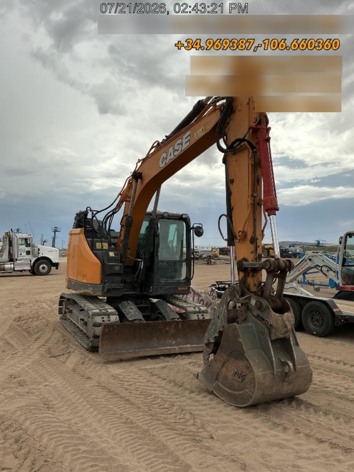 2022 CASE CX145D SR
