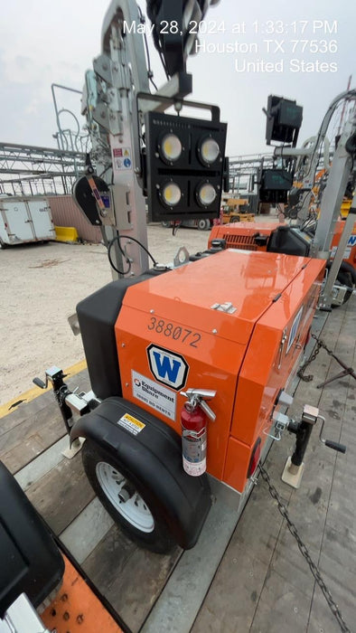 2024 Wanco WLTT-4MM4K Diesel, Deep Sea Controller, Shore Power Plug, Auto Start, (4) 350W LED Floodlights, 4kW Generator, 60 Gal Fuel Tank, 2" Ball, T3