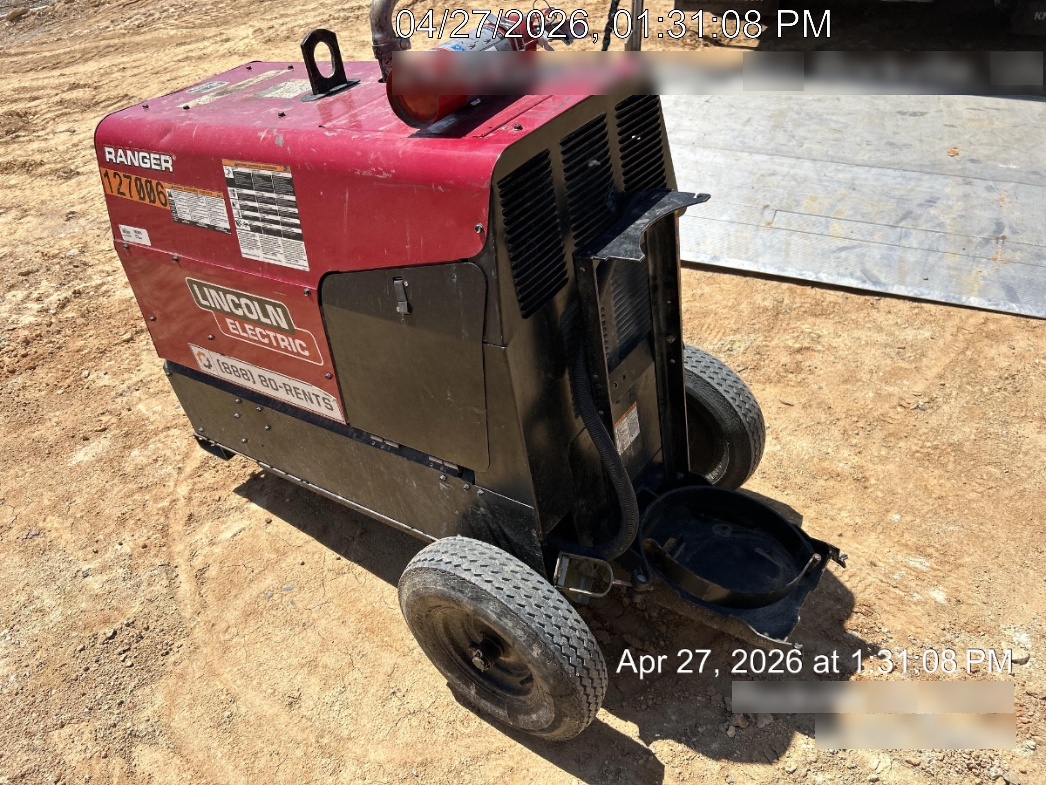 2021 Lincoln Electric Ranger 305 LPG K3430-1, Ranger 305 LPG, Undercarriage, Tank Holder & Strap, 10kw AC Gen, 25hp Kohler LPG Eng