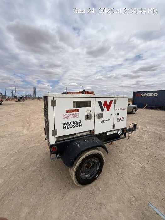 2022 WACKER NEUSON G25