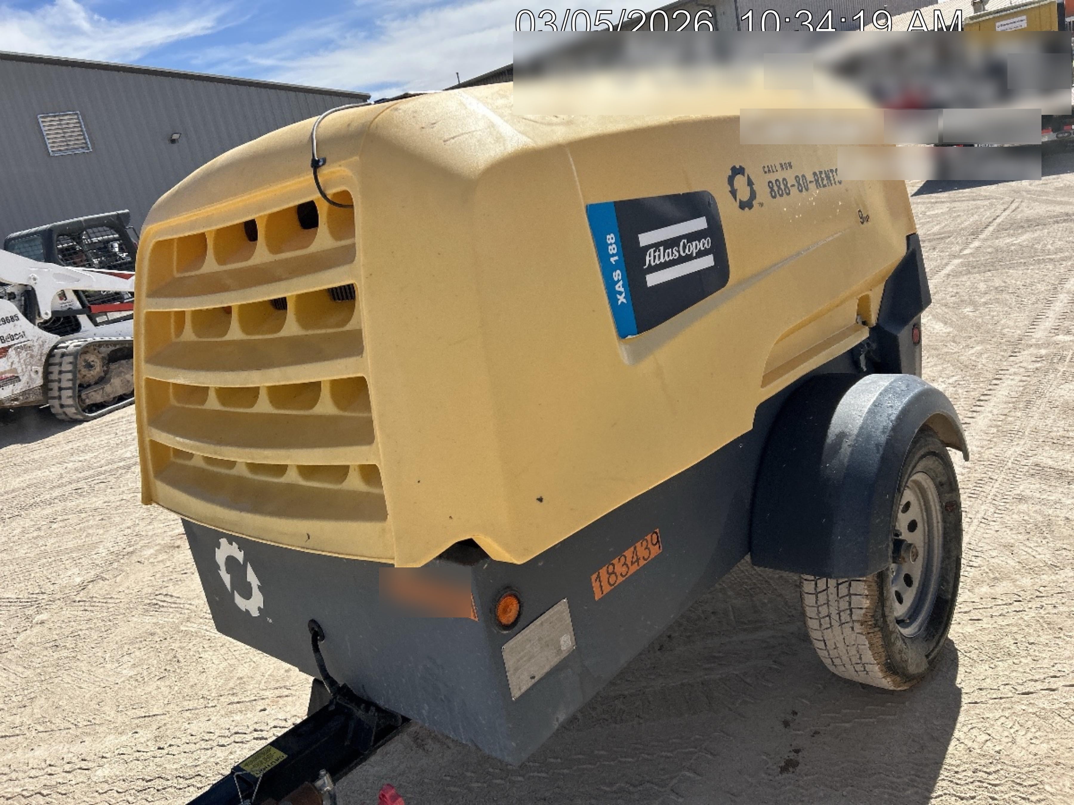 2021 ATLAS COPCO XAS188 CWK