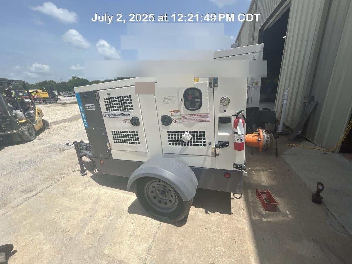 2020 ATLAS COPCO PAS 100 HF CS Enclosed