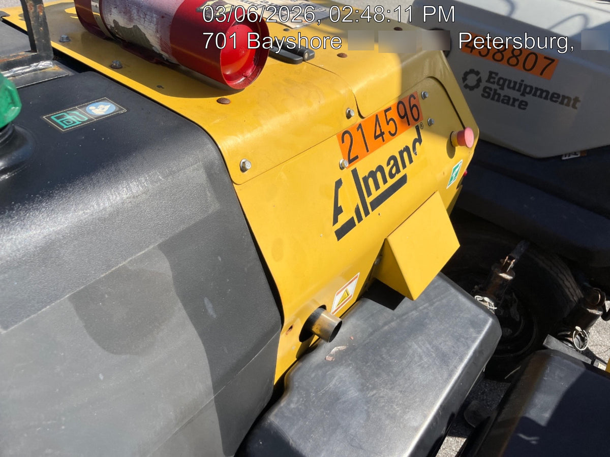 2022 Allmand NLV3GR (4) LED Light Fixture 350W, 23' Vertical Mast, 3kW Prime, Towable, Deep Sea L401, Leveling Jacks, Yanmar T4F 5.8hp
