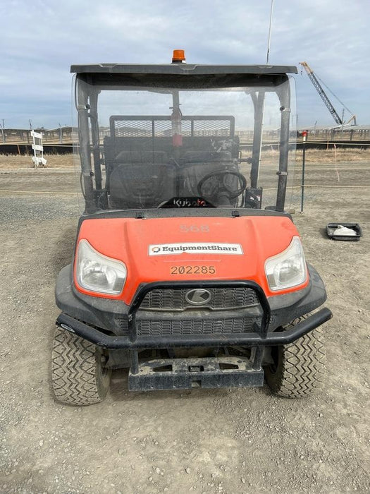 2022 Kubota RTV-X1140W-H Plastic Canopy, Windshield Acrylic Clear, LED Strobe Light, Wire Harness Kit, Back up Alarm