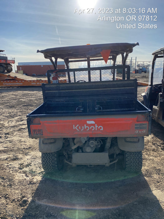 Kubota RTV-X1140W-H Plastic Canopy, Windshield Acrylic Clear, LED Strobe Light, Wire Harness Kit, Back up Alarm