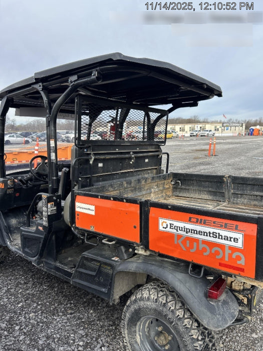 2021 Kubota RTV-X1140W-H Plastic Canopy, Windshield Acrylic Clear, LED Strobe Light, Wire Harness Kit, Back up Alarm
