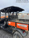 2021 Kubota RTV-X1140W-H Plastic Canopy, Windshield Acrylic Clear, LED Strobe Light, Wire Harness Kit, Back up Alarm
