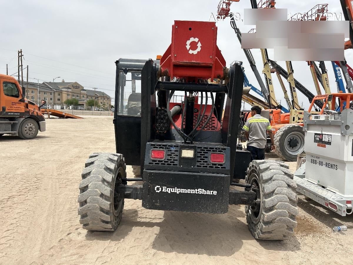 2019 Manitou MTA6034 Canopy, LED Work Lights, Solid Tires, Beacon, Auxiliary Hydraulics 48" Carriage and 48" Forks