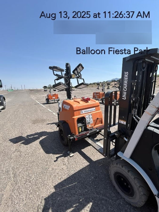 2023 Generac MLT2 Diesel, Flex Switch 120V Input, Powerzone Controller, 
(4) 320W LED Lights, 4kW Generator, 39.9 Gal Fuel Tank, 2" Ball, T3