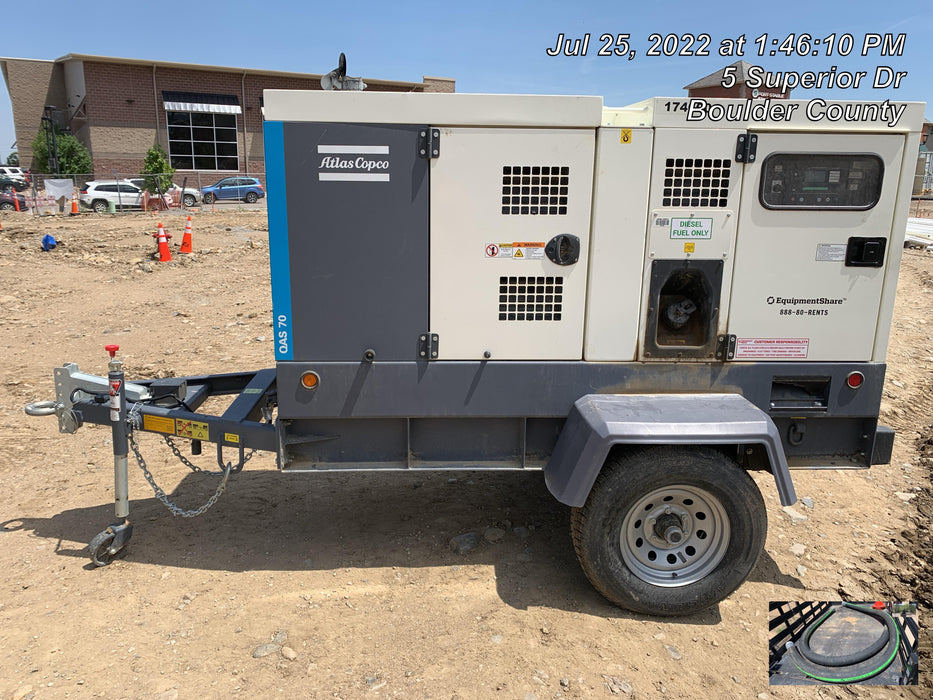 2021 ATLAS COPCO QAS 70