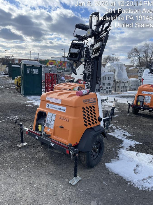 2023 Generac MLT2 Diesel, Flex Switch 120V Input, Powerzone Controller, (4) 320W LED Lights, 4kW Generator, 39.9 Gal Fuel Tank, 2" Ball, T3