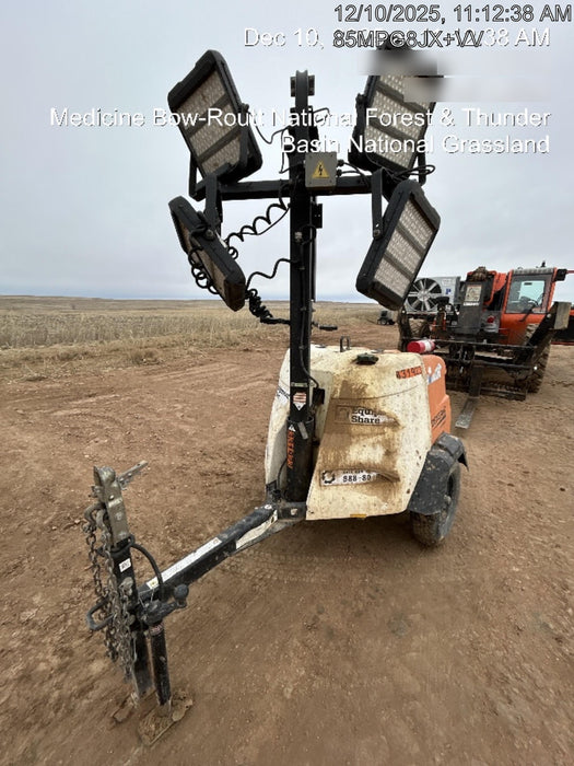 2023 Generac MLT2 Diesel, Flex Switch 120V Input, Powerzone Controller, (4) 320W LED Lights, 4kW Generator, 39.9 Gal Fuel Tank, 2" Ball, T3