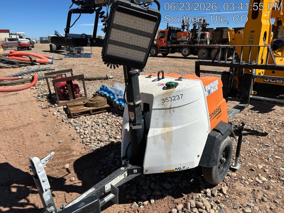 2023 Generac MLT2 Diesel, Flex Switch 120V Input, Powerzone Controller, (4) 320W LED Lights, 4kW Generator, 39.9 Gal Fuel Tank, 2" Ball, T3