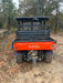 2022 Kubota RTV-X1140W-H Plastic Canopy, Windshield Acrylic Clear, LED Strobe Light, Wire Harness Kit, Back up Alarm