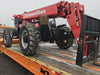 2019 Manitou MTA10055 Cab/Heat/Air, 120 HP, Solid Tires, Work Lights, Lift Hook, Auxiliary Hydraulics 66" Carriage and 60" Forks