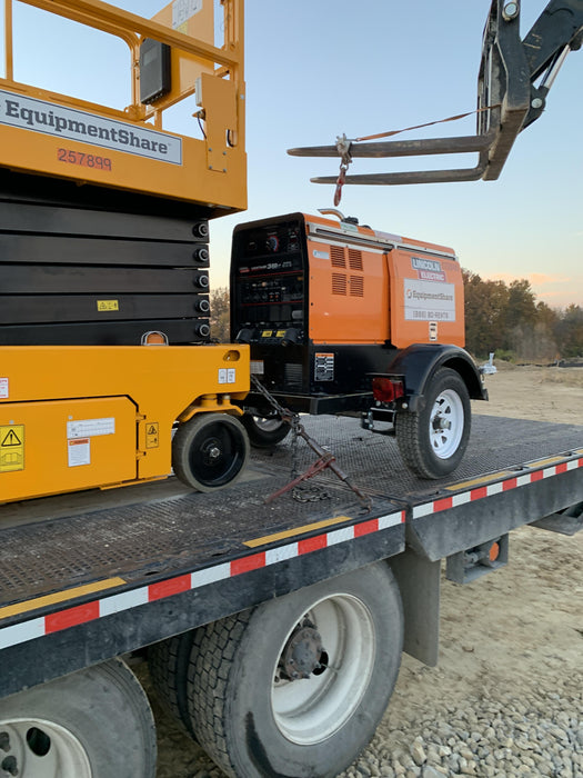 2021 Lincoln Electric Vantage 322 Vantage 322 Ready Pak 3 w/ Decals, ORANGE (includes trailer, cable rack, fender light kit) NO Telematics