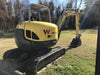Wacker Neuson EZ53 Open ROPS, Rubber Tracks, Long Dipperstick, T4, Bucket