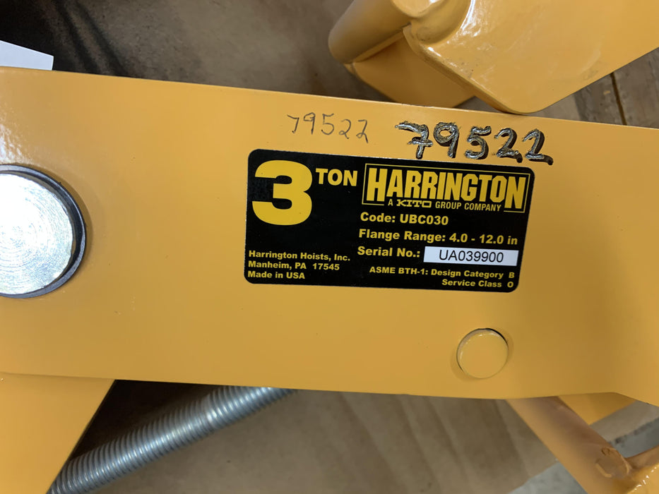 2020 HARRINGTON UBC030