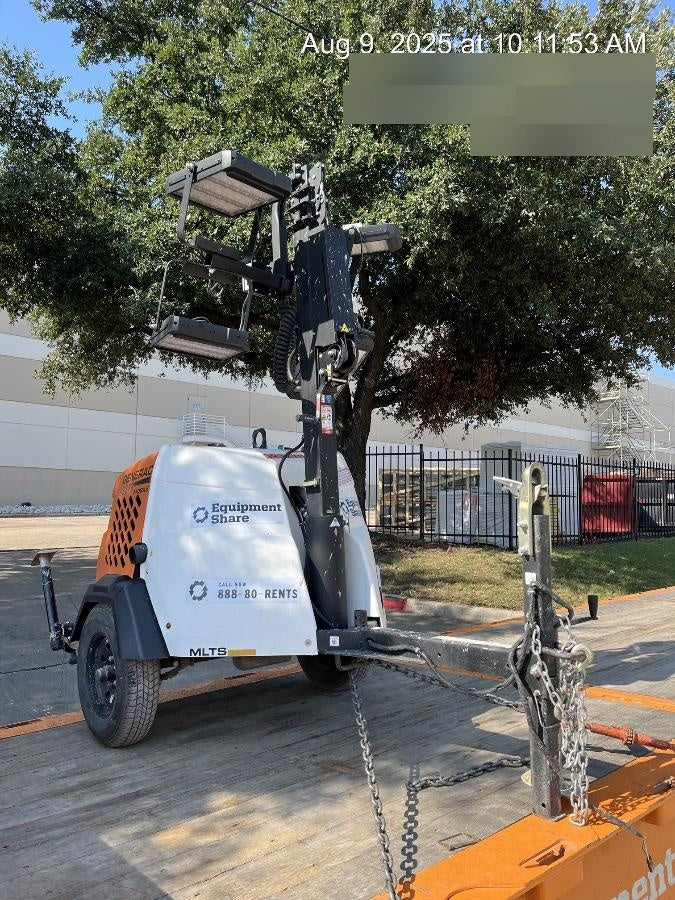 2024 Generac MLT2 Diesel, Flex Switch 120V Input, Powerzone Controller, 
(4) 320W LED Lights, 4kW Generator, 39.9 Gal Fuel Tank, 2" Ball, T3