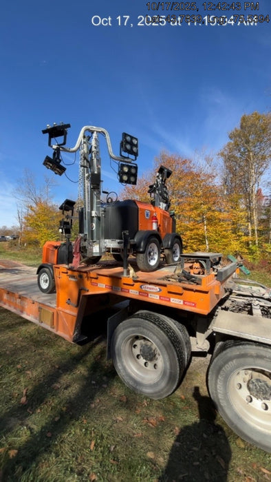 2024 Wanco WLTT-4MM4K Diesel, Deep Sea Controller, Shore Power Plug, Auto Start, (4) 350W LED Floodlights, 4kW Generator, 60 Gal Fuel Tank, 2" Ball, T3