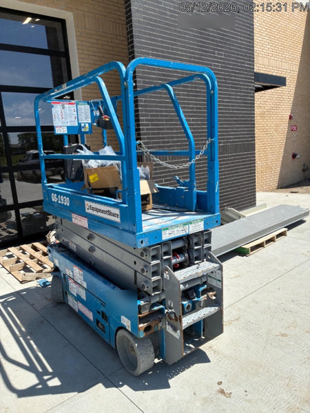 2019 Genie GS-1930 Fixed rails with chain Entry