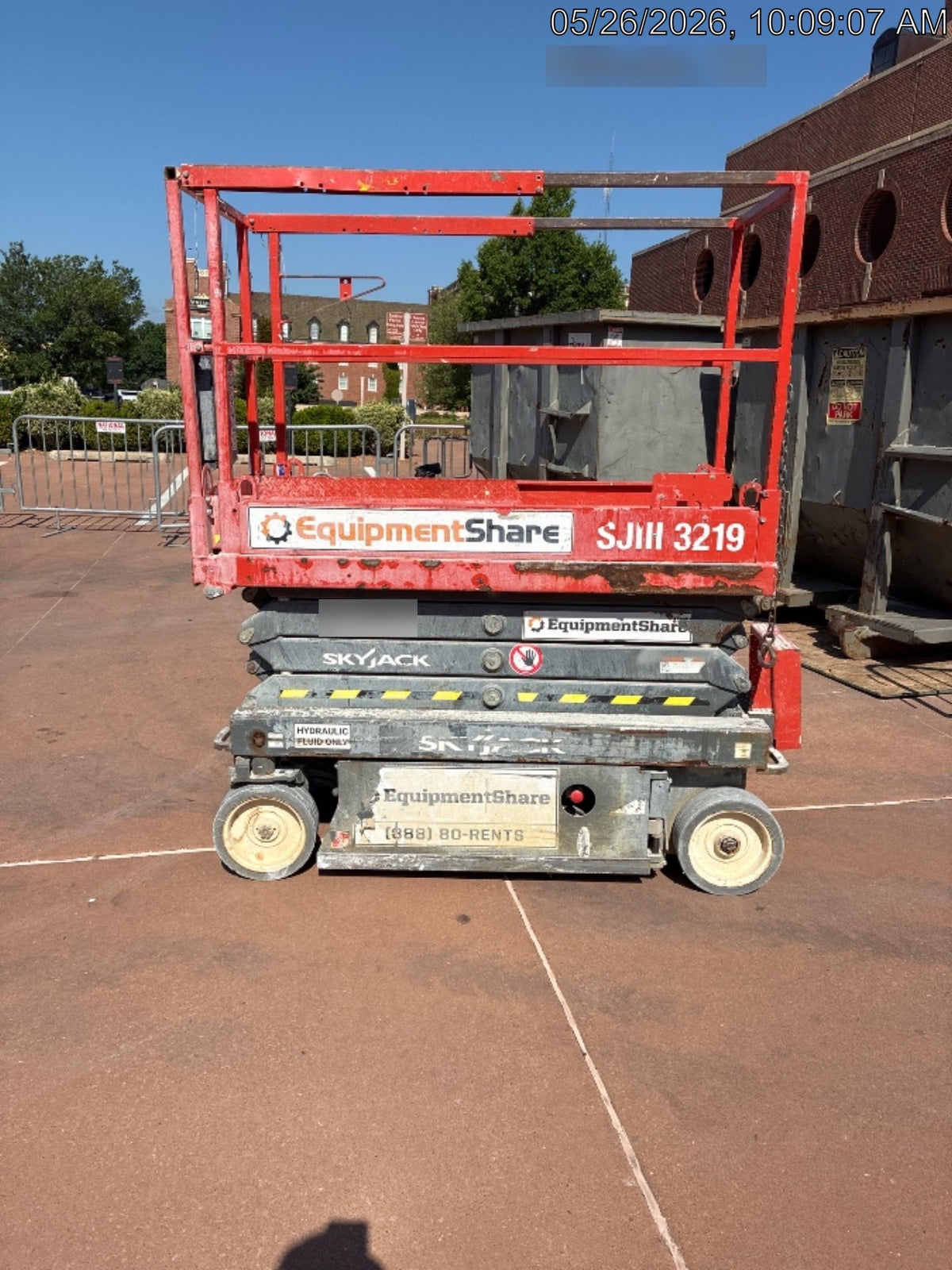 2019 Skyjack SJIII-3219 Skyjack SJIII3219 Standard w/Trojan Batteries