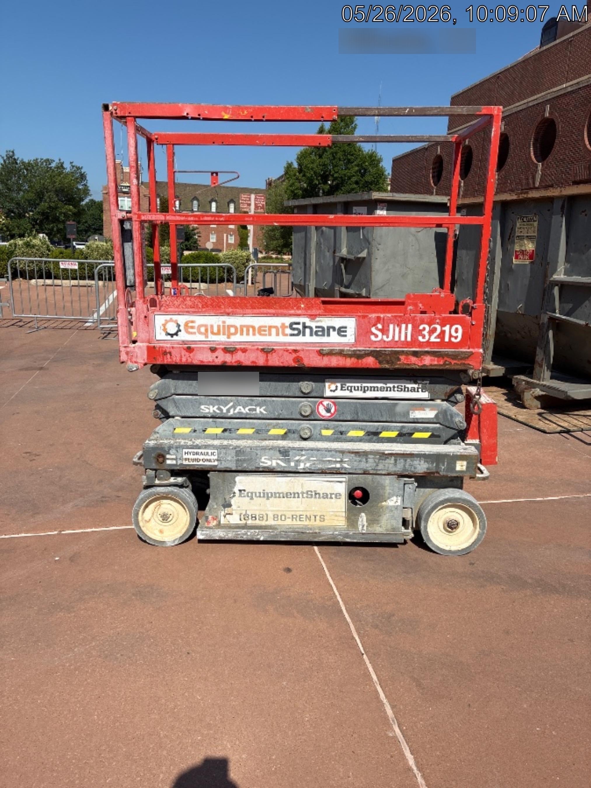 2019 Skyjack SJIII-3219 Skyjack SJIII3219 Standard w/Trojan Batteries