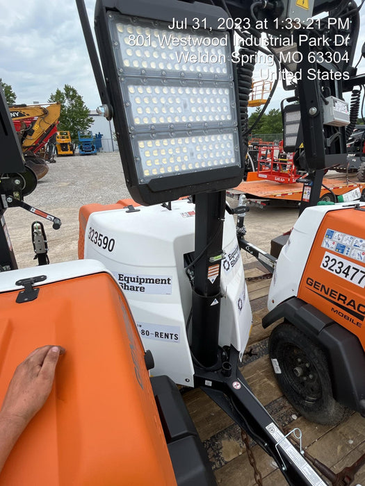 2023 Generac MLT2 Diesel, Flex Switch 120V Input, Powerzone Controller, (4) 320W LED Lights, 4kW Generator, 39.9 Gal Fuel Tank, 2" Ball, T3