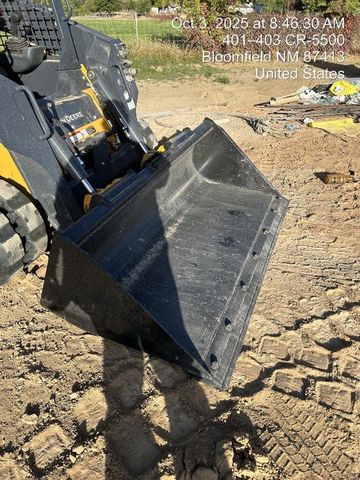 2025 JOHN DEERE 72" Skid Loader Bucket - John Deere C72