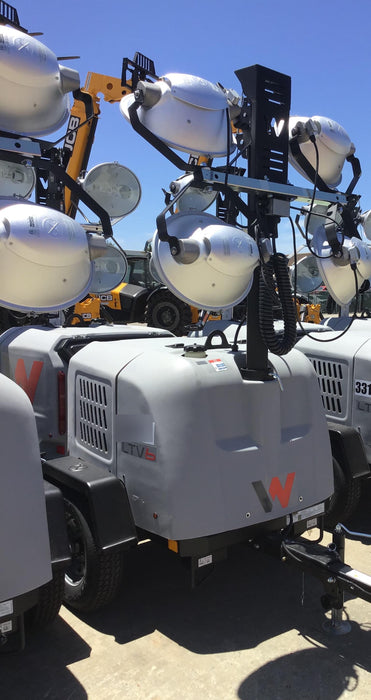 2019 Wacker Neuson LTV6L-MH Wacker Neuson LTV6L Mobile Light Tower w/Fuel Level Sensor Installed