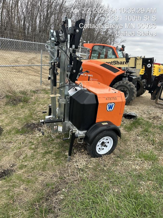 2024 Wanco WLTT-4MM4K Diesel, Deep Sea Controller, Shore Power Plug, Auto Start, (4) 350W LED Floodlights, 4kW Generator, 60 Gal Fuel Tank, 2" Ball, T3