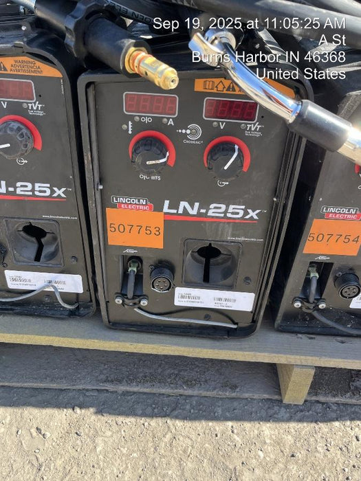 2025 LINCOLN ELECTRIC LN-25X w/Flowmeter