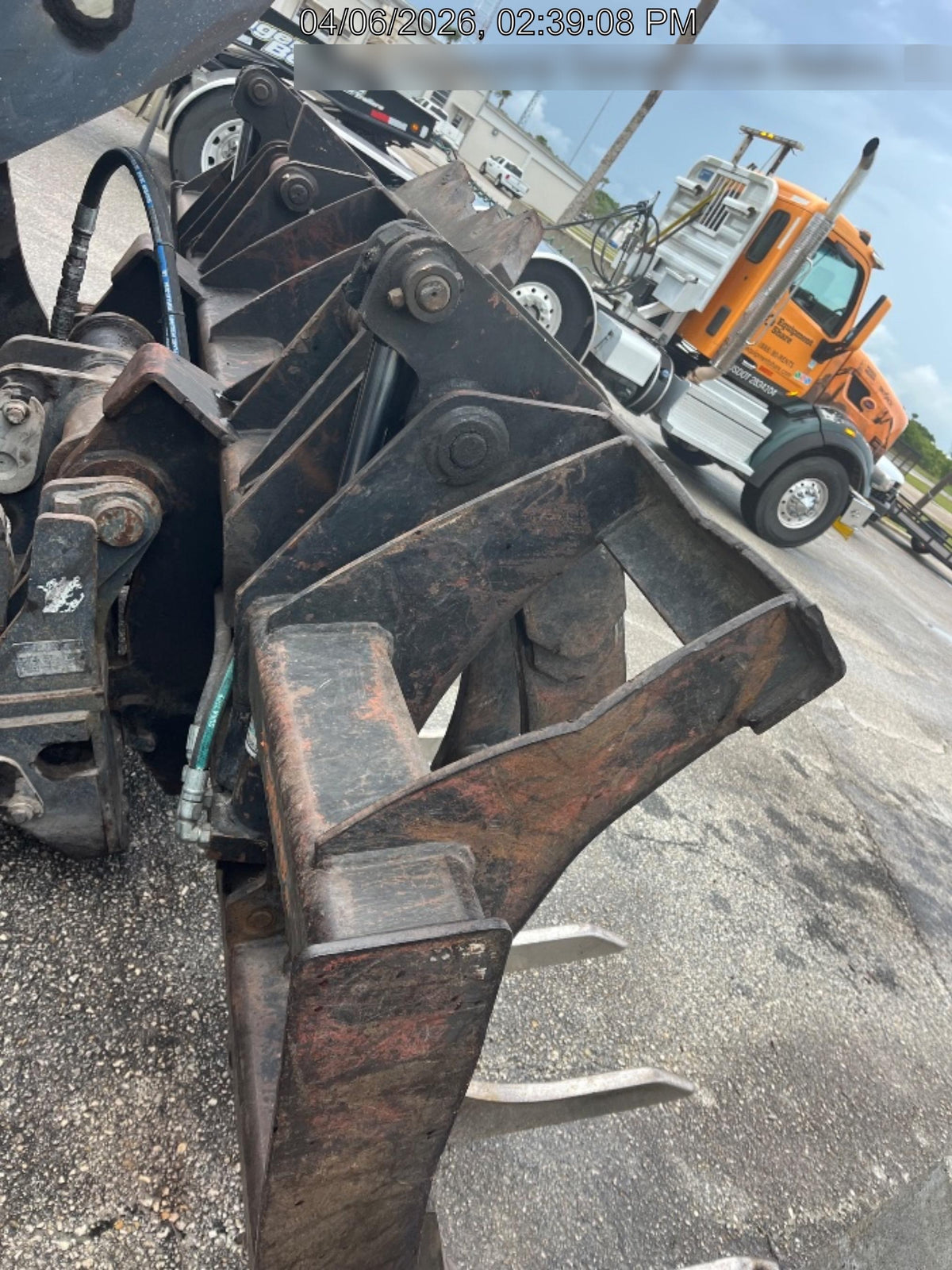 2021 FLECO 120" Grapple Rake - Fleco