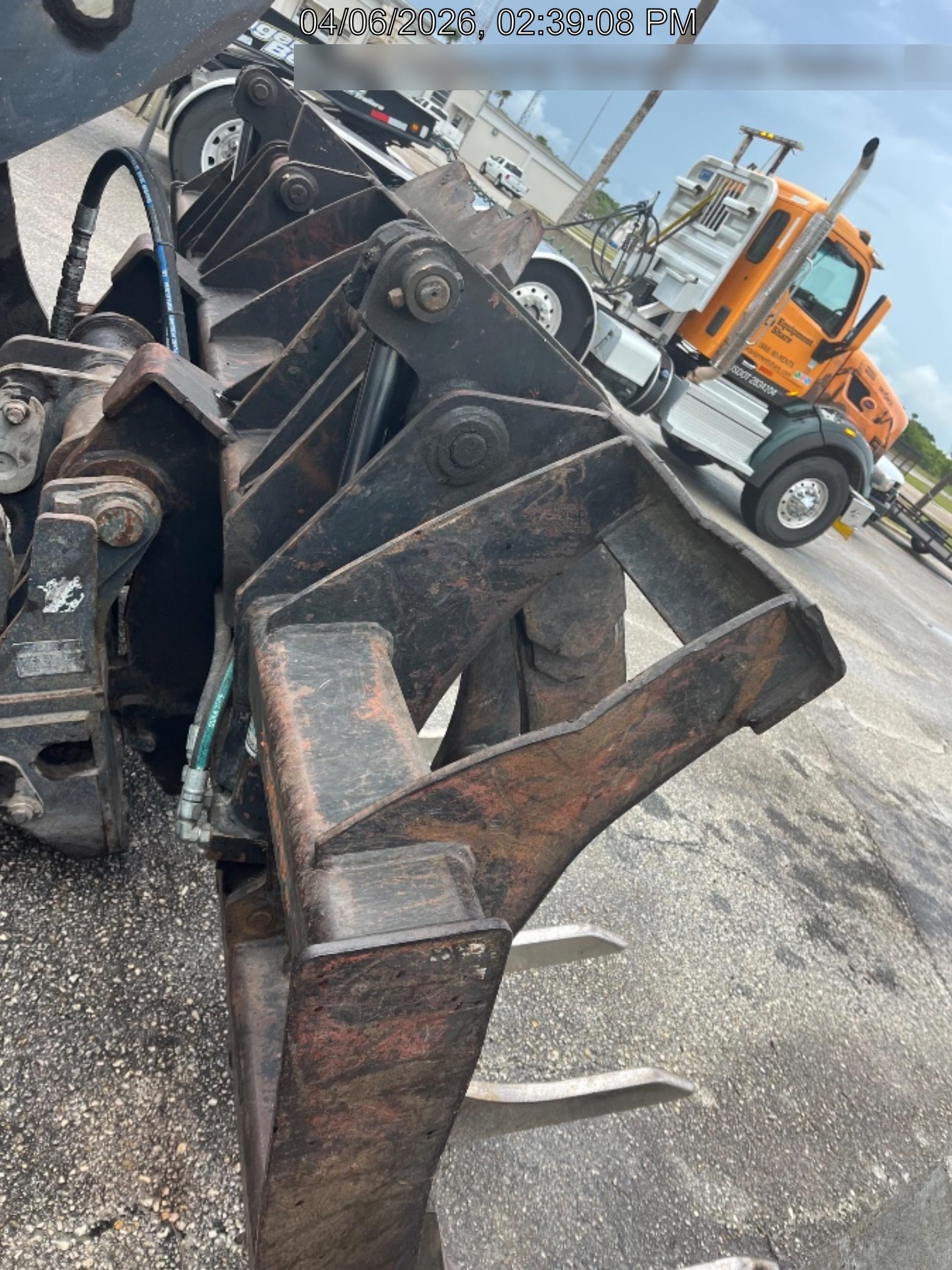 2021 FLECO 120" Grapple Rake - Fleco