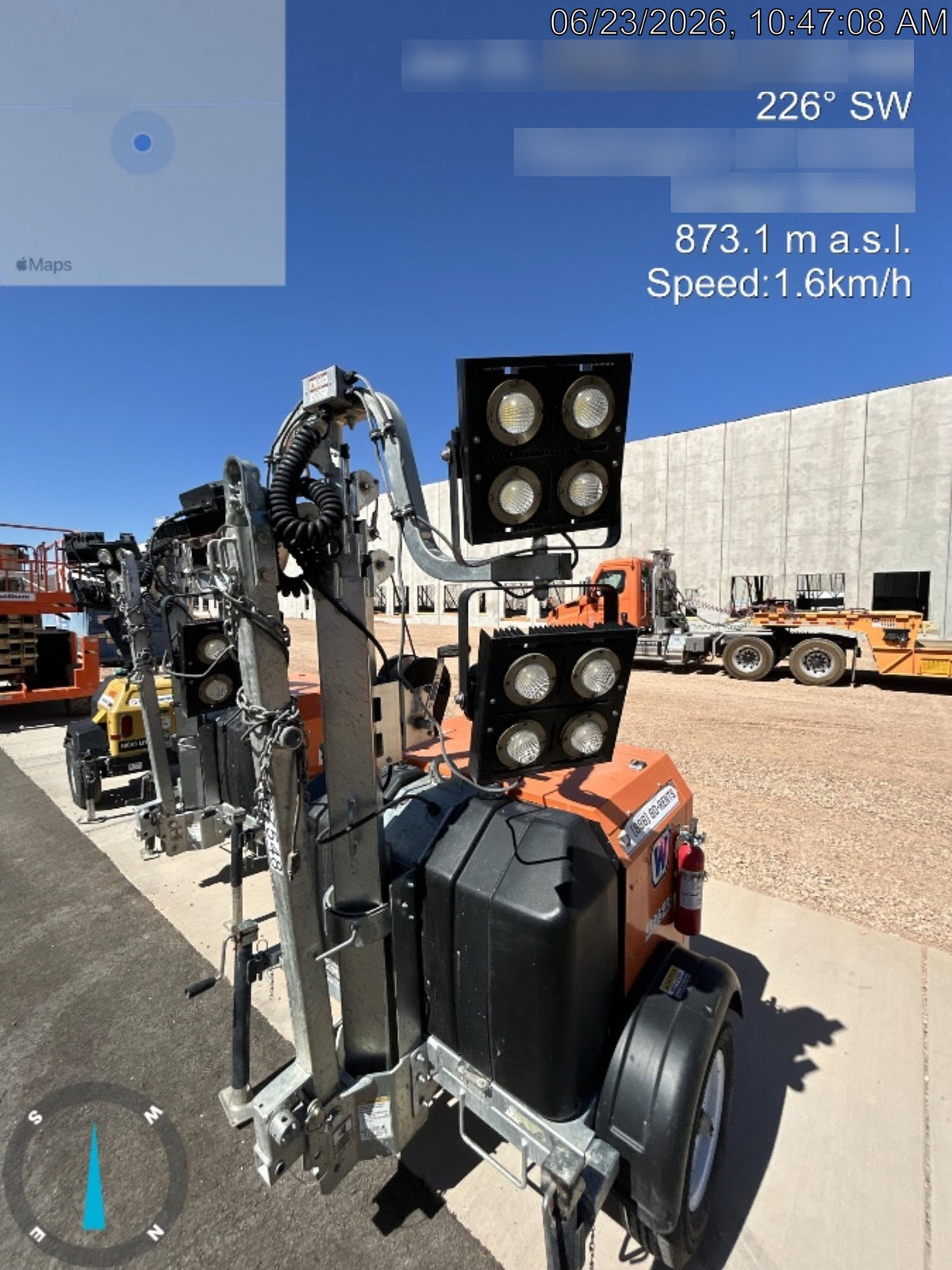 2024 Wanco WLTT-4MM4K Diesel, Deep Sea Controller, Shore Power Plug, Auto Start, (4) 350W LED Floodlights, 4kW Generator, 60 Gal Fuel Tank, 2" Ball, T3