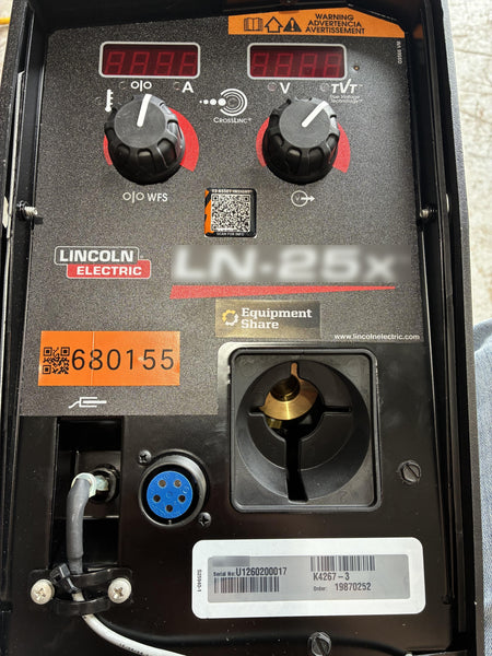 2026 LINCOLN ELECTRIC LN-25X w/Flowmeter