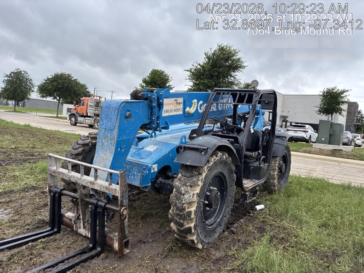 2017 Genie GTH-636 Genie GTH636 Telehandler, 48" Carriage, Solid Tires