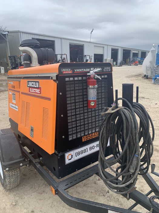 2021 Lincoln Electric Vantage 549X Ready Pak 3, ORANGE (includes trailer, cable rack, fender light kit)