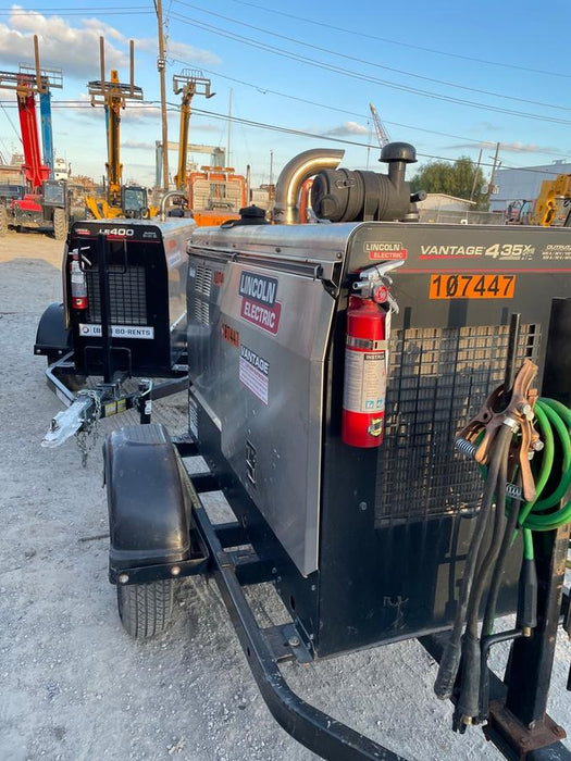 2024 Lincoln Electric LE400 Kubota V1505, Trlr, Cable Rack, Light Kit, ES Decals, T3