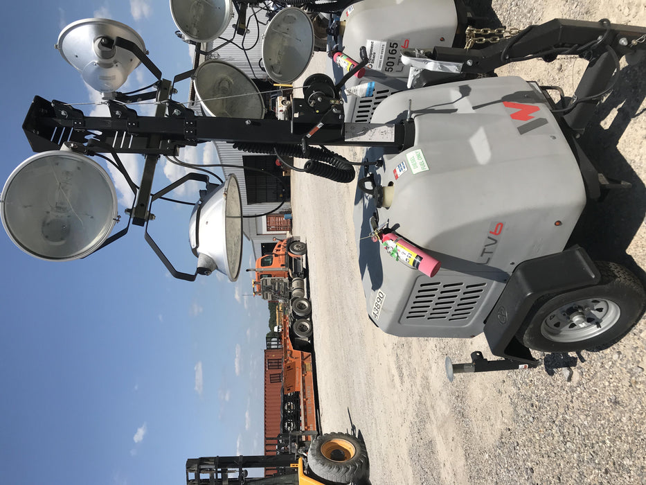 2019 Wacker Neuson LTV6L-MH Wacker Neuson LTV6L Mobile Light Tower w/Fuel Level Sensor Installed