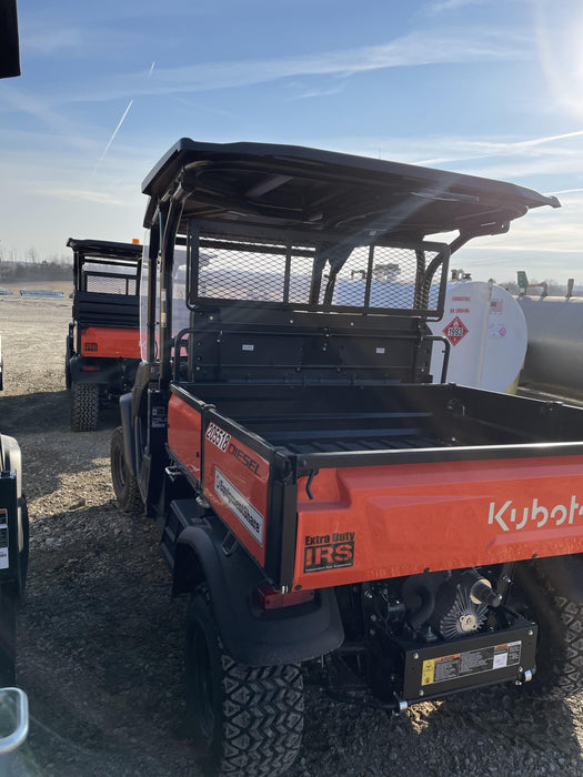 2022 Kubota RTV-X1140W-H Plastic Canopy, Windshield Acrylic Clear, LED Strobe Light, Wire Harness Kit, Back up Alarm