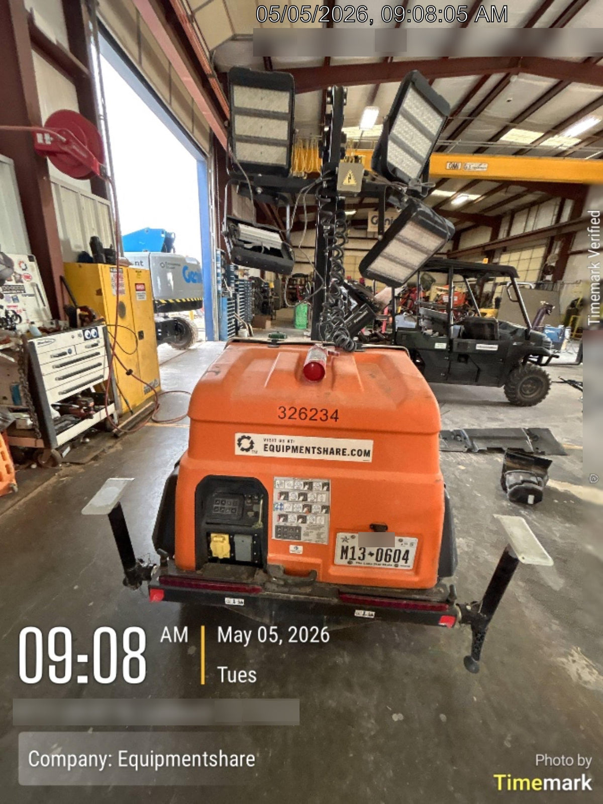 2023 Generac MLT2 Diesel, Flex Switch 120V Input, Powerzone Controller, (4) 320W LED Lights, 4kW Generator, 39.9 Gal Fuel Tank, 2" Ball, T3